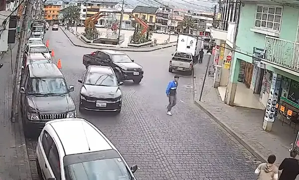 Vehículo sin conductor se deslizó