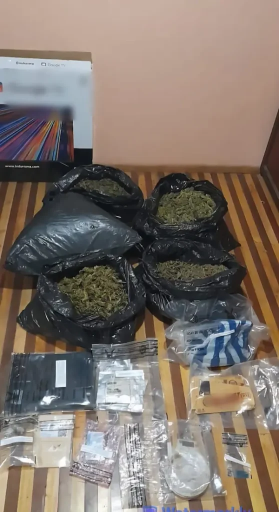 Policía Nacional detuvo a hombre con 13 kilos de droga