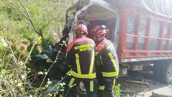 Accidente en Guayllabamba