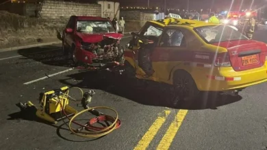 Ambato accidente en Cunchibamba deja 4 muertos y 2 heridos.