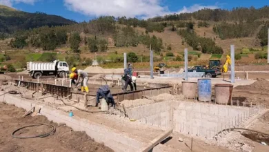 Avanza la construcción de la nueva plaza del rastro en Licto
