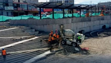 Construcción del bulevar en Latacunga tiene avance del 65%.