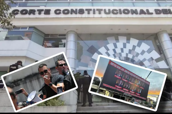 Corte Constitucional en la mira del oficialismo y la polarización en Ecuador