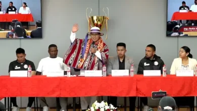 Daquilema FC ofreció rueda de prensa tras ganar el torneo provincial.