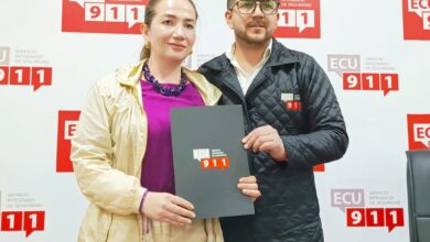 ECU 911 transfirió insumos elécticos a la Gobernación de Chimborazo