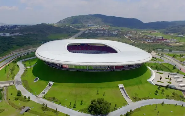 Estadio Akron en Guadalajara.