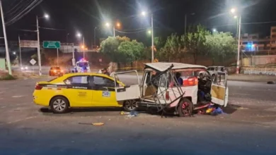 Fatal accidente en Latacunga deja 2 muertos y un herido.