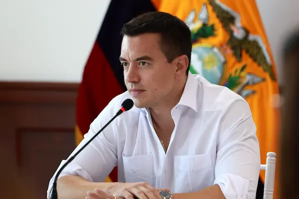 Daniel Noboa dispone nuevo modelo de gestión territorial en Ecuador
