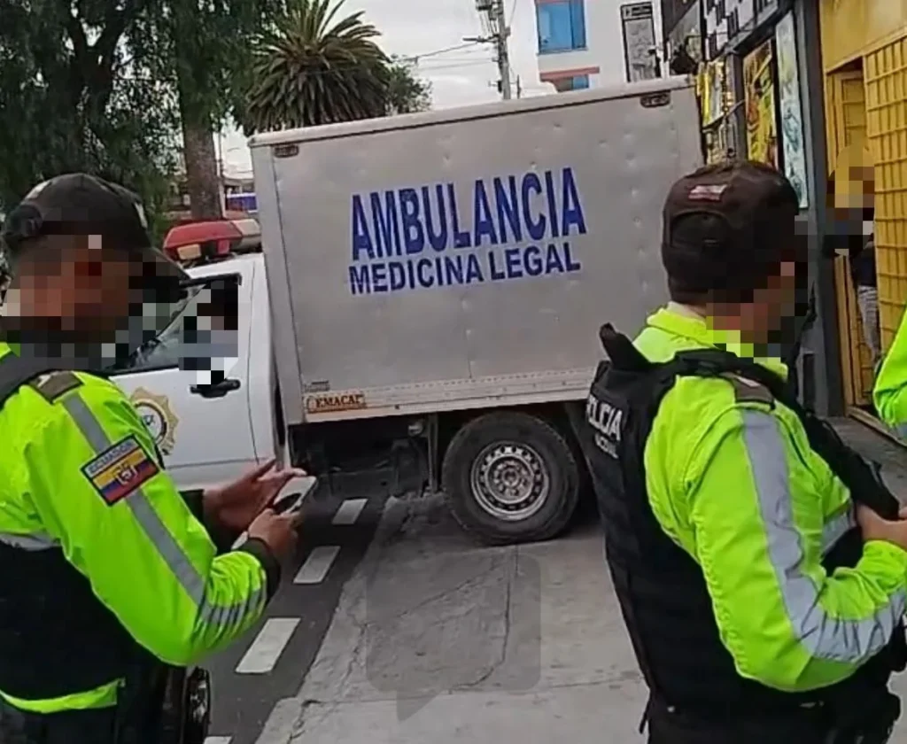 Hombre es asesinado al estilo sicariato en Latacunga.