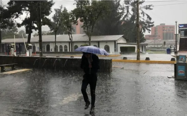 Inamhi emite alerta por lluvias y tormentas en 17 provincias