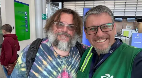 Jack Black en Ecuador sorprende con su visita a las Islas Galápagos