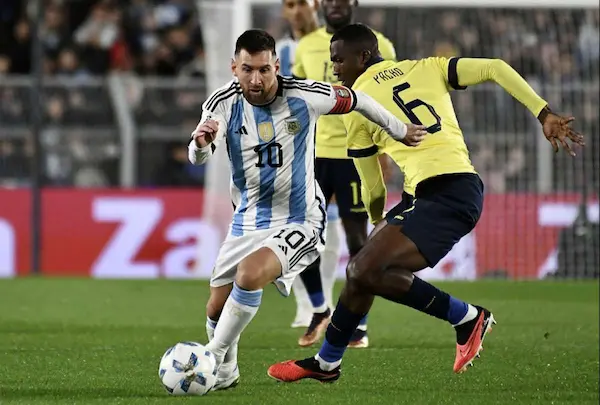 Lionel Messi vs Ecuador.