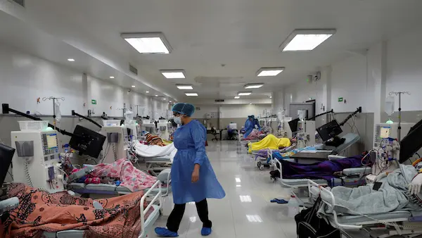 Crisis hospitalaria en Ecuador