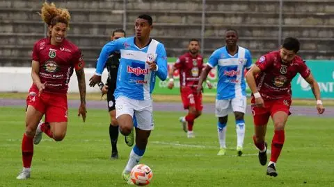 Derrota de Manta FC en Riobamba.