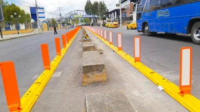 Nueva ciclovía en la vía Riobamba - Guano causa molestias