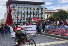 Organizaciones llaman a movilizaciones en Riobamba.