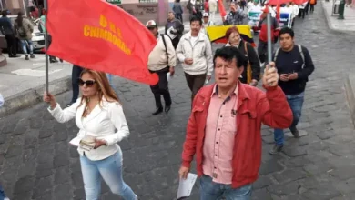 Organizaciones llaman a movilizaciones en Riobamba.