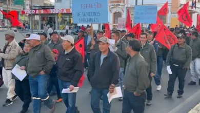 Movilizaciones en Riobamba 2025 contra el gobierno de Daniel Noboa