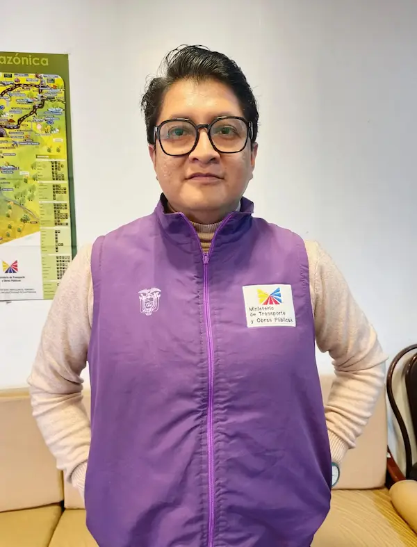 Nelson Guamán, director provincial del MIT habla de la inversión del Gobierno invirtió en vías de Chimborazo