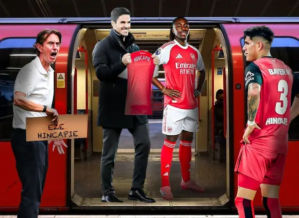 Arsenal y Tottenham se disputan el fichaje de Piero Hincapié.