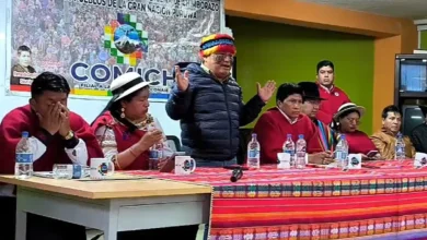 Presidente de la Conaie apoya a Chimborazo en Caso Iza