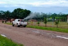 Taisha inicia fumigación contra dengue y fiebre amarilla.