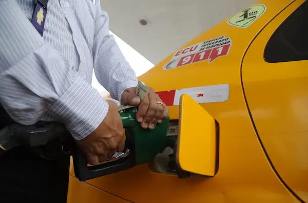 Sube los precios de la gasolina en Ecuador, desde este 12 de agosto