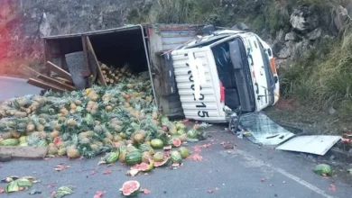 Accidente en la vía Cuenca - Molleturo deja una herida