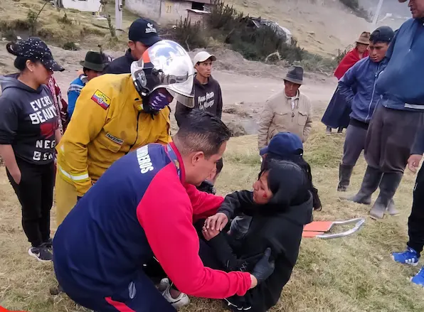 Accidente de tránsito en Colta deja 5 heridos