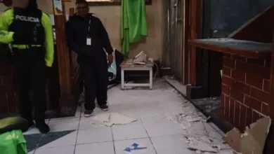 Delincuentes intentaron robar cajero de mercado de Riobamba