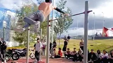 Calistenia en Riobamba: "Rio batallas 2025" impulsa el talento de los jóvenes.