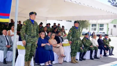 Cambio de mando en el Centro de Mantenimiento Blindado del la Brigada Galápagos