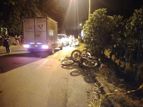 2 hombres murieron en impresionante accidente de tránsito