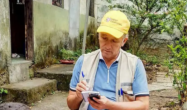 Patricio Aguilar, periodista de El Libertador