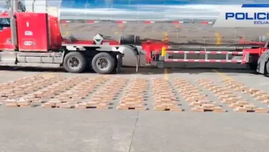 Decomisan 550 bloques de cocaína, valorada en USD 25 millones