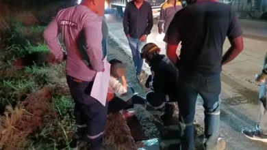 Mujer herida en accidente de tránsito en Pallatanga