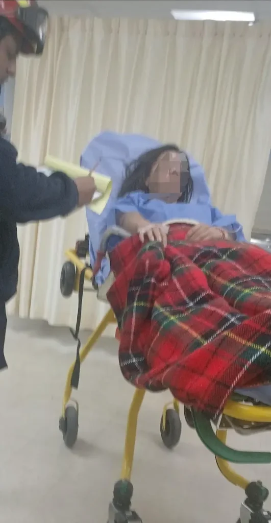 Por su cuadro fue trasladada a una casona asistencial de Riobamba