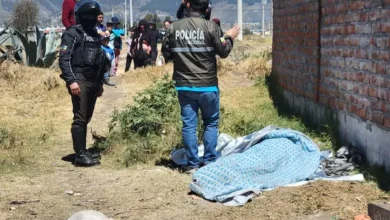 Hombre hallado muerto en un terreno abandonado de Riobamba