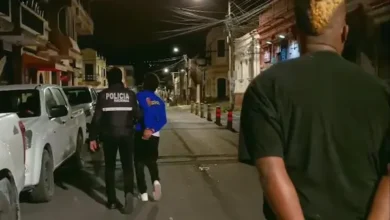 Policía Nacional detuvo a 3 hombres por drogas en Riobamba