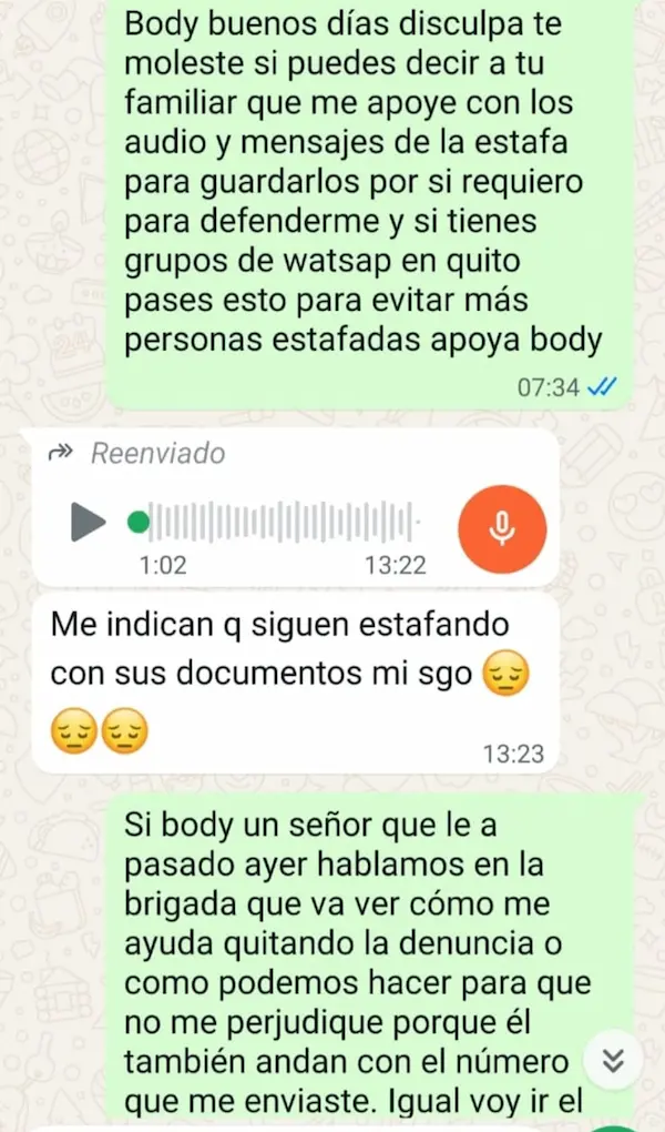 Los perjuicios son múltiples, y en varias ciudades del país.