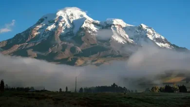 Incendio forestal en la Reserva Faunística del Chimborazo