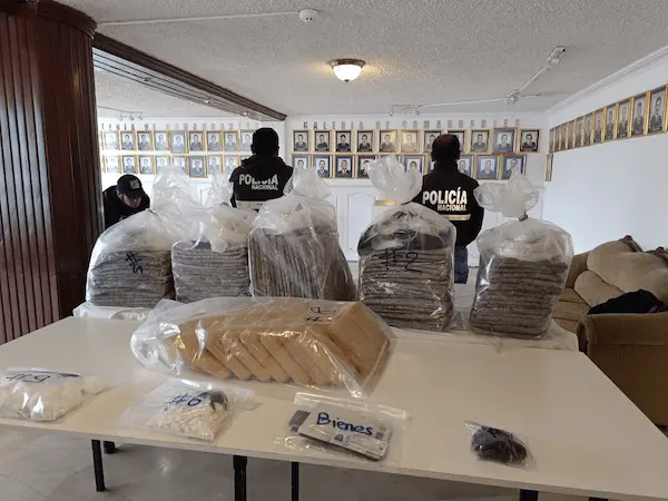 Policía Nacional decomisó USD 72.017 en drogas en Riobamba