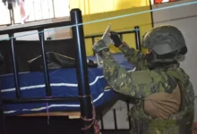 Cárcel de mujeres de Riobamba guardaba 25 armas blancas