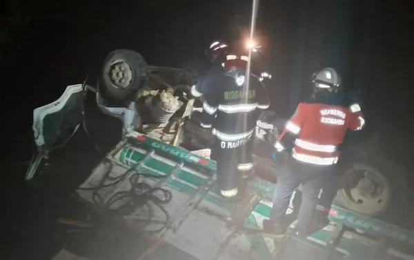 2 muertos en fatal accidente de tránsito en Chambo