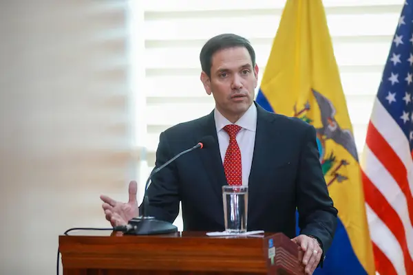 Marco Rubio y Daniel Noboa están en Carondelet