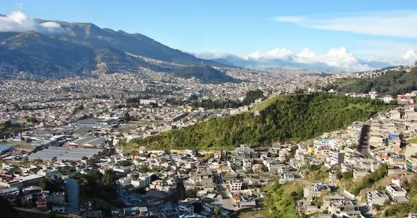 Barrio La Argelia en el sur de Quito