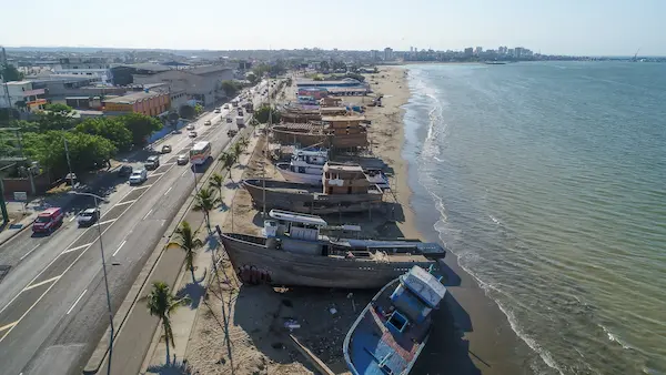 Los Esteros es un importante sector turístico y productivo de Manta.