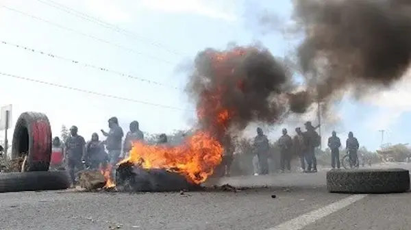 Paro Nacional Ecuador | secuestro de militares y cierres de vías 