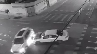 Terrible accidente de tránsito en Riobamba entre autos particulares