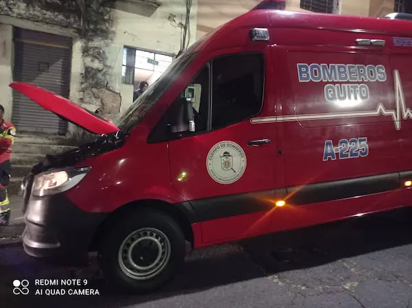 Ambulancia robada